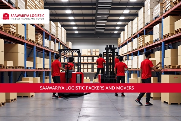 Organized Storage Facility with Climate-Controlled Units - Saawariya Logistic Packers & Movers